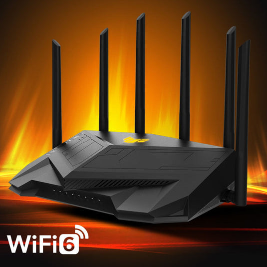 ASUS RT-AX1200 Dual Band WiFi 6 Extendable Router, Lifetime Internet Security Included, Instant Guard, Advanced Parental Controls, Built-in VPN, AiMesh Compatible, Gaming & Streaming, Smart Home