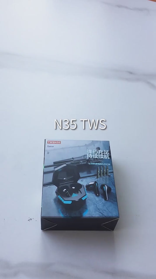 2026 Premium N35 Tws Earphone Bluetooth Gaming Headsets 9d Stereo Surround Sound Quality Music Wireless Headphones With Mic Dropshipping - Earphones &amp; Headphones